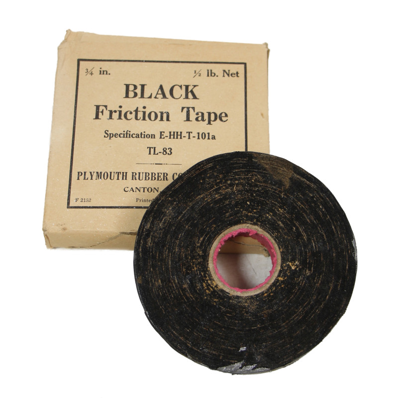 Tape, Friction, Black, February 1943