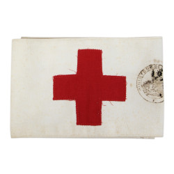 Armband, Medical, US Army, Markings, Geneva Convention and French War Ministry