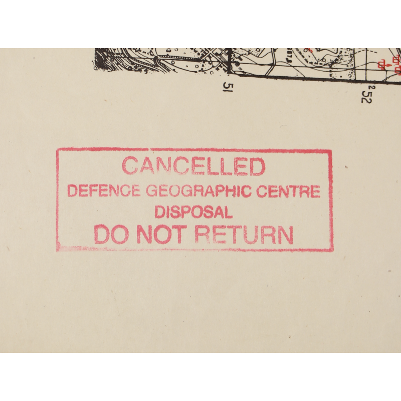 Carte du Fort Bining, Moselle, US Army, Ligne Maginot