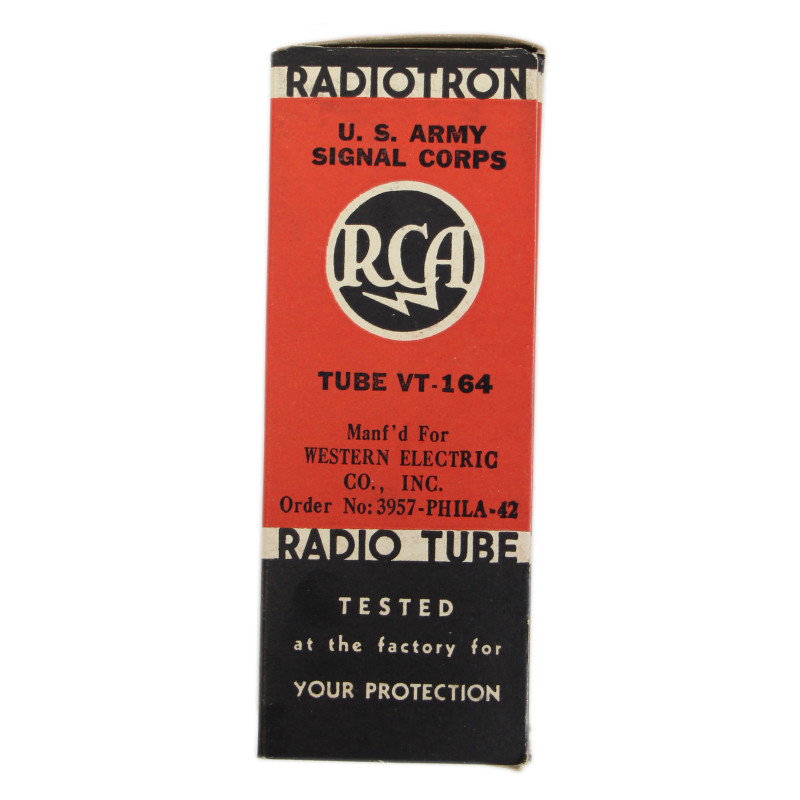 Lampe VT-164 pour émetteurs radio, 1942