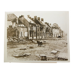 Photo, Montebourg, Normandie, juin 1944