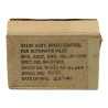 Box, Valve, Assembly, Speed control, for automatic pilot, USAAF, Jack & Heintz, Inc., 1943
