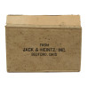 Carton de régulateur, pilote automatique, Jack & Heintz, Inc., USAAF, 1943