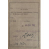 Driver's Licence and Badge, Leonhard Schüssler, Heer, 1941