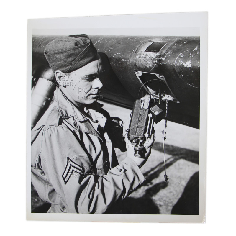 Photo, Cpl. Husselman, Angleterre, USAAF, 1943