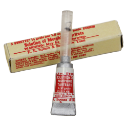 Syrette de morphine