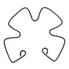 Gasket, 'Spider', for Canister, Mask, Gas, German, Normandy