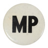 Badge à épingle, MP, Military Police, blanc Badge à épingle, MP, Military Police, blanc