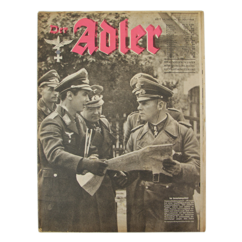 Magazine Der Adler, 11 juillet 1944