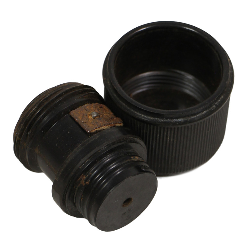 Capuchon et détonateur Mk I, grenade britannique, 1943