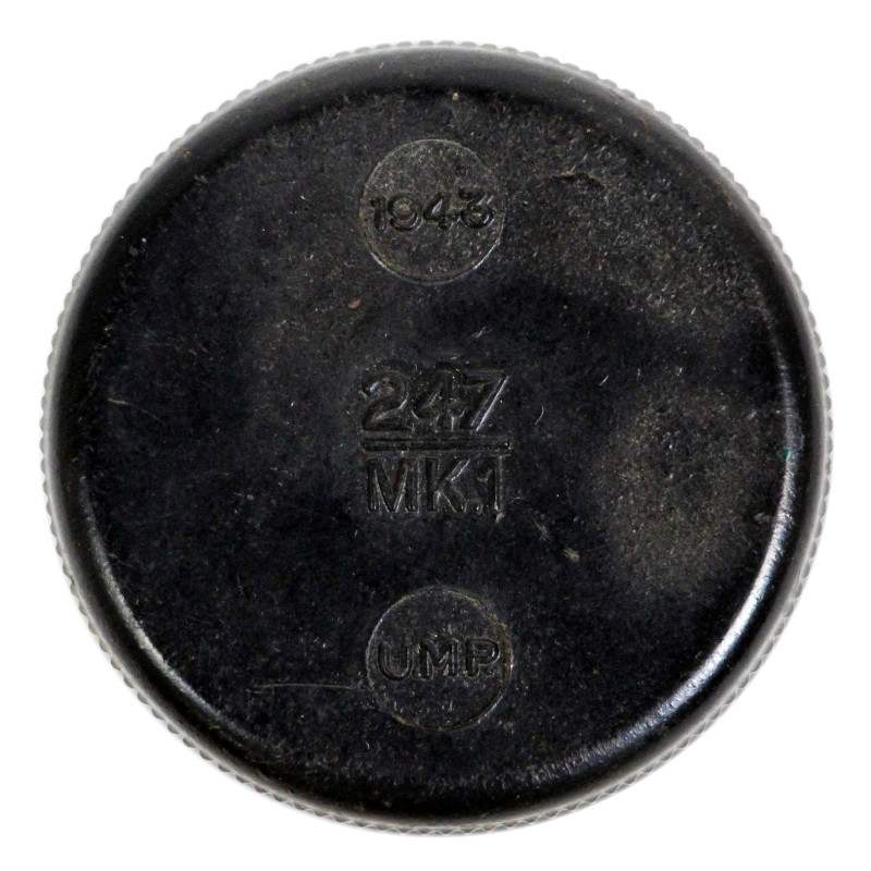 Capuchon et détonateur Mk I, grenade britannique, 1943