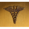 Poudrier en laiton, personnel féminin, US Army Nurse Corps, Elgin