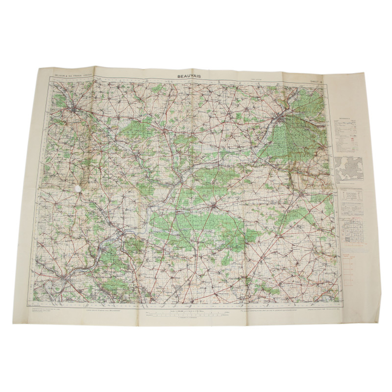 Carte de Beauvais, 1943