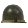Casque M1, pattes fixes, Technical Sergeant, liner MSA