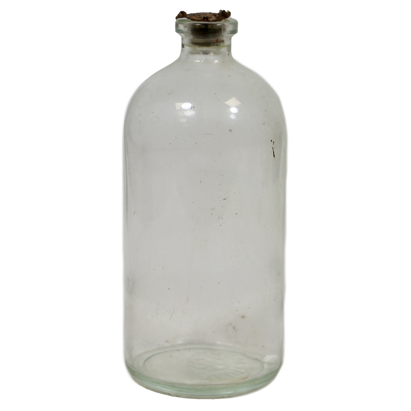 Bottle, Drip, Blood and Plasma, 250cc, US Army Medical Department, Normandy