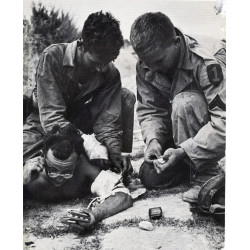 Insigne, 1st Infantry Division, fabrication précoce