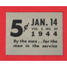 Magazine, YANK, January 14, 1944