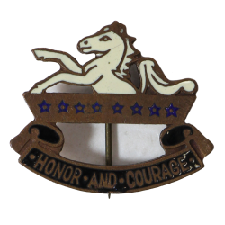 Crest, DUI, 8th Cavalry Regiment, PTO, PB