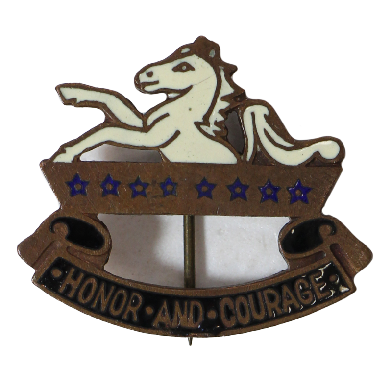 Crest, 8th Cavalry Regiment, PTO, à épingle