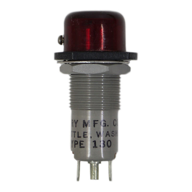 Voyant lumineux, Rouge, Type 130, KORRY MFG. CO., USAAF, 1944