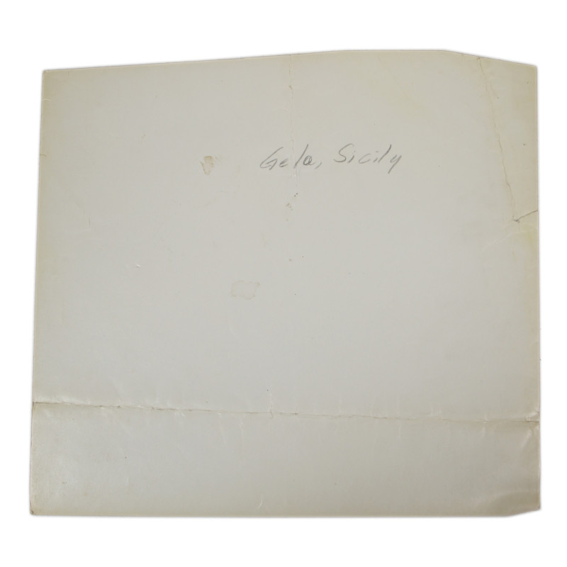 Photo, Aerial, Gela, Sicily, 1943