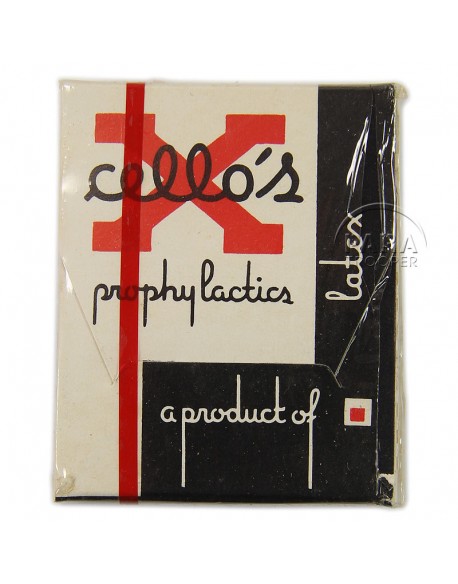 Boites de préservatifs, Cello's