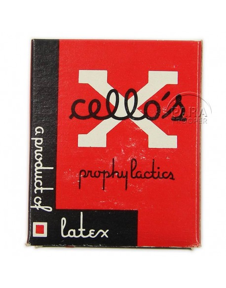 Boites de préservatifs, Cello's