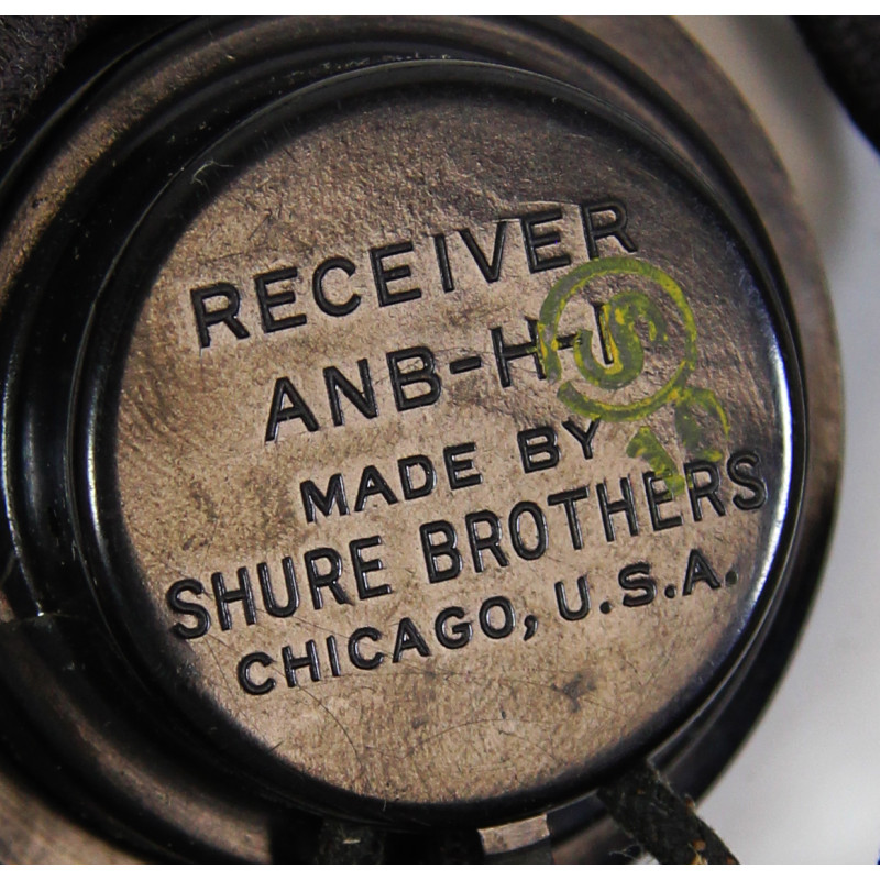 Écouteurs ANB-H-1/HS-38, US Army Signal Corps, 1943, dans leur boîte