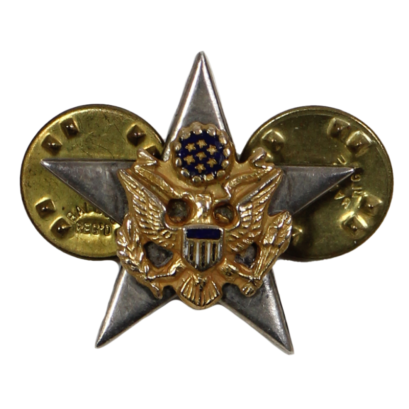 Insigne de col officier, General Staff Corps, Sterling, Snow Flakes