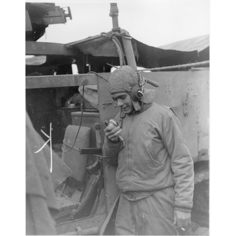 Écouteurs ANB-H-1/HS-38, US Army Signal Corps, 1943, dans leur boîte