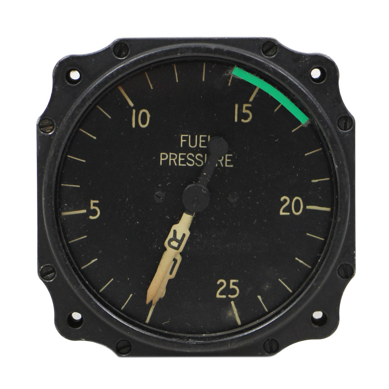 Jauge de pression de carburant, double, tableau de bord, Air Corps, Type C-14A, 1941