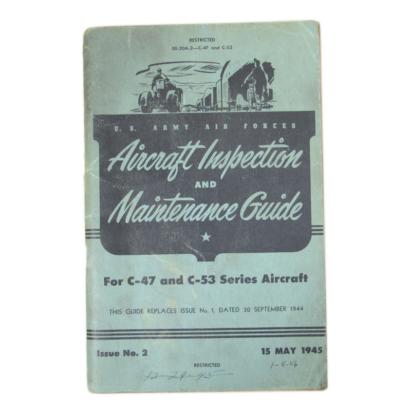 Manuel d'inspection et de maintenance, C-47 & C-53, 1945