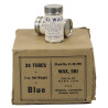 Tube de fartage pour ski, bleu, 1941, FSSF & Mountain, SKI WAX
