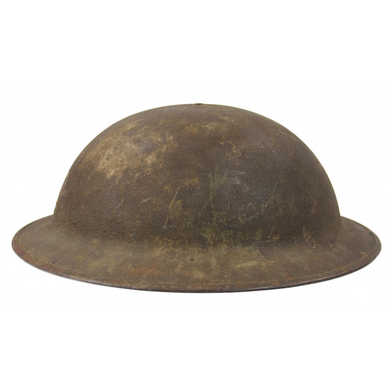 Casque M-1917, Co. G, 319th Inf. Reg., 80th Infantry Division, Somme, Meuse-Argonne, Saint-Mihiel