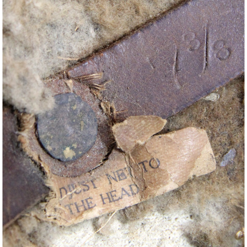 Casque M-1917, Co. G, 319th Inf. Reg., 80th Infantry Division, Somme, Meuse-Argonne, Saint-Mihiel