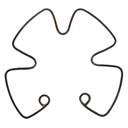 "Araignée" pour boîtier de masque à gaz allemand, Normandie
