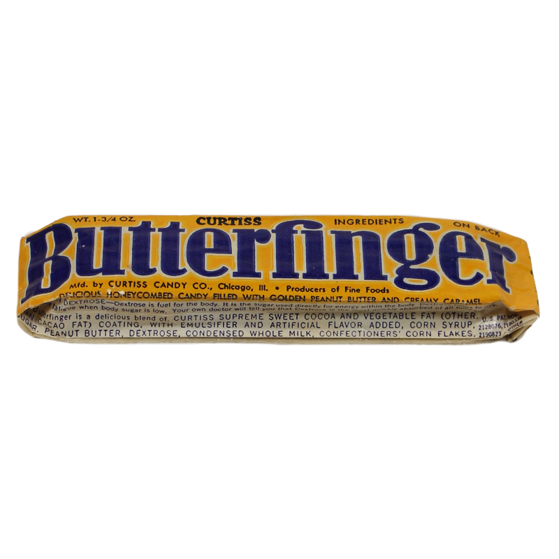 Wrapping, Bar, Chocolate, Butterfinger