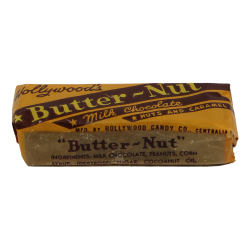 Wrapping, Bar, Chocolate, Hollywood's Butter-Nut