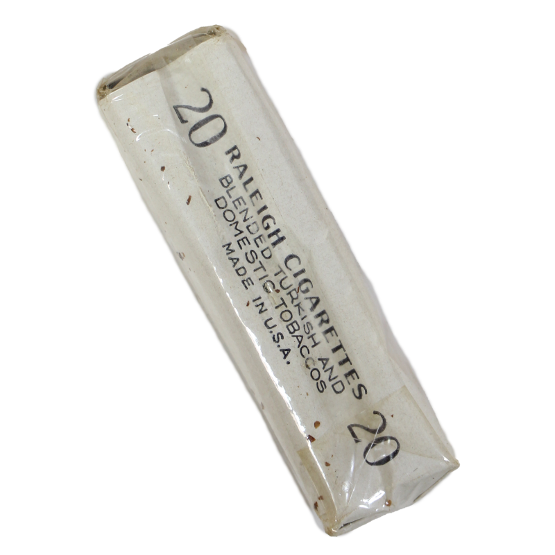 Paquet de cigarettes, Ration, Raleigh, For Victory Buy United States War Bonds and Stamps