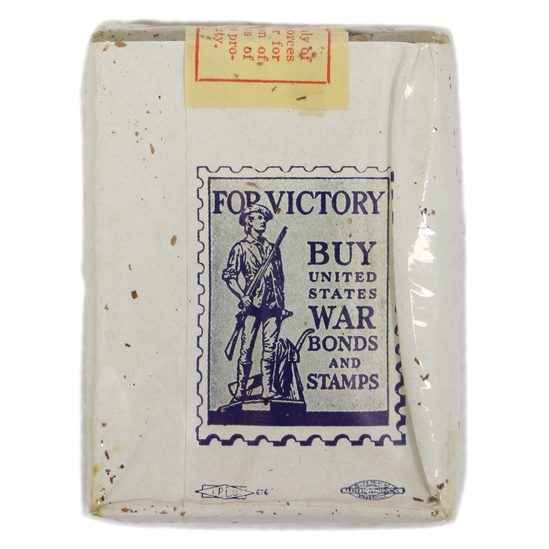 Paquet de cigarettes, Ration, Raleigh, For Victory Buy United States War Bonds and Stamps