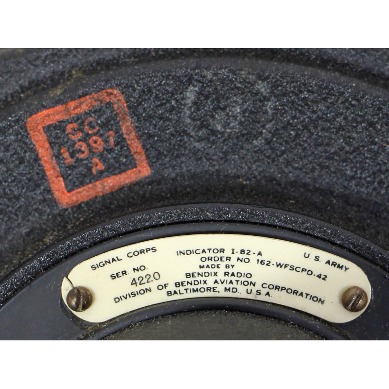 Indicator, Radio Compass, I-82-A, USAAF, Radio SCR-280-A & AN/ARN-7, 1942