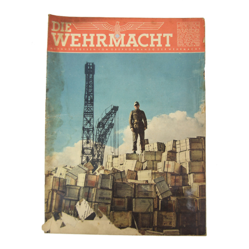 Magazine, Die Wehrmacht, January 20, 1943