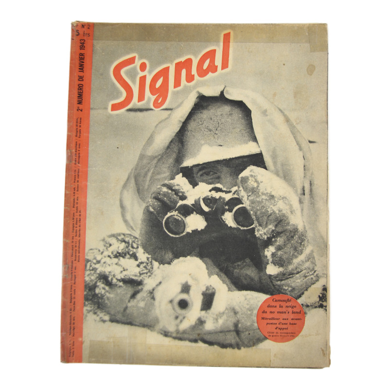 Magazine, Signal, No. 2 January 1943, French Edition