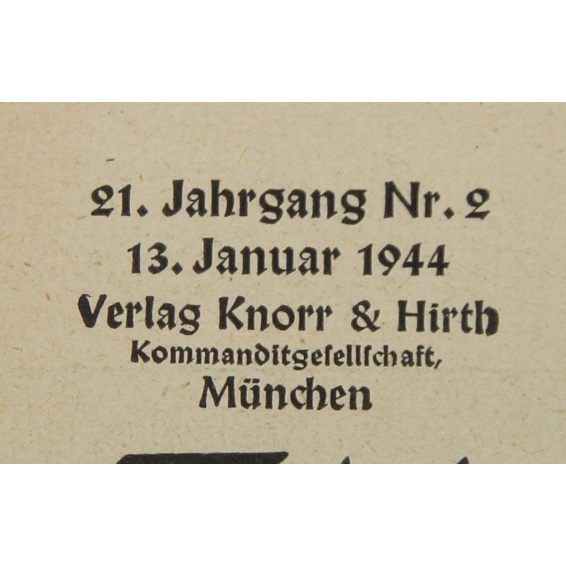 Magazine, Münchner Illustrierte Presse, January 13, 1944