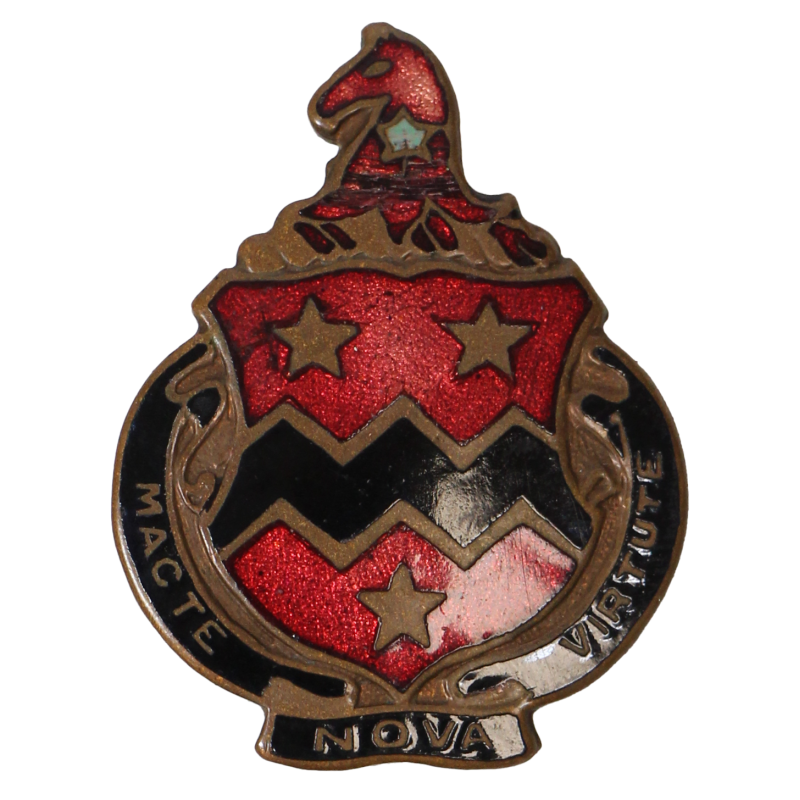 Crest, 16th Field Artillery Regiment, 9th Armored Division, à vis