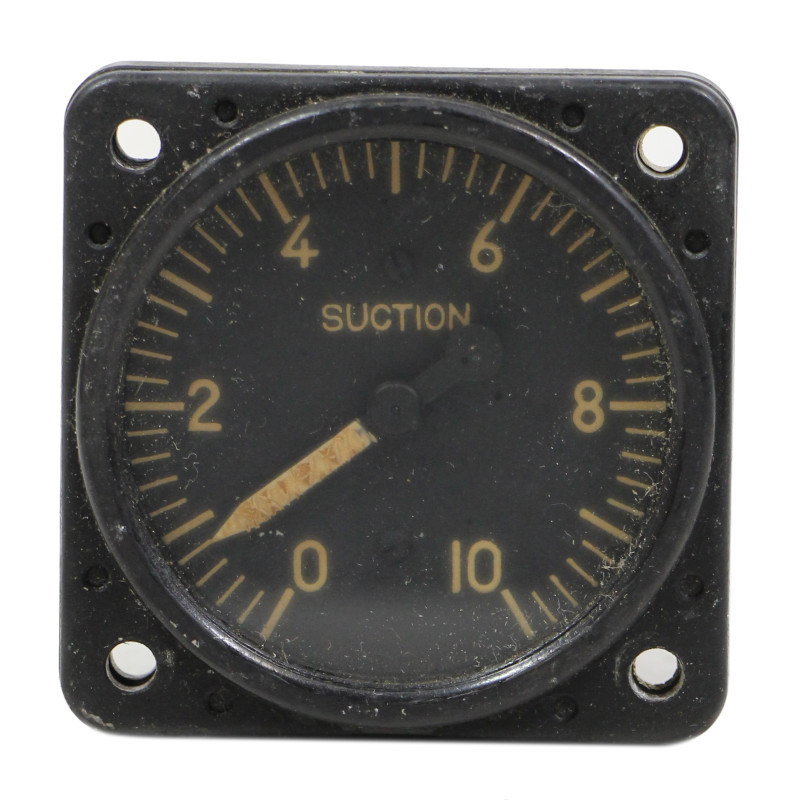 Jauge de pression d'air, tableau de bord, Air Corps, 1942