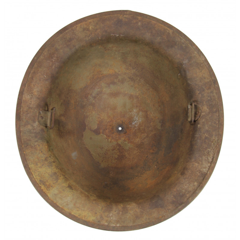 Casque M-1917, Battery B, 315th Field Arty Reg., 80th Infantry Division, Somme, Meuse-Argonne, Saint-Mihiel