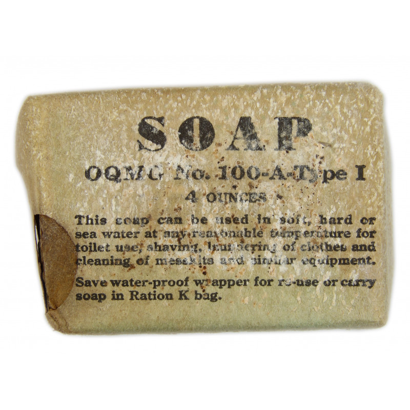 Soap, US Army, Type I, 4 ounces