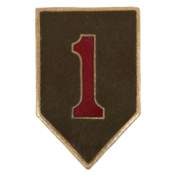 Crest, 1st Infantry Division, à épingle