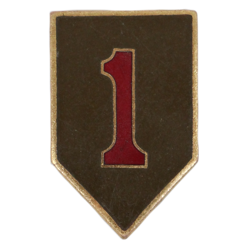 Crest, 1st Infantry Division, à épingle